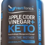 Herbtonics Apple Cider Vinegar Capsules Plus Keto BHB | Fat Burner & Weight Loss Supplement for Women & Men | Appetite Suppressant