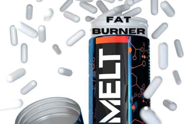 MELT - Best Thermogenic Fat Burner for Men & Women - Appetite Suppressant Pills for Fast Weight Loss - Energy Booster and Mental Focus Supplement - Diet Pills That Work - 60 caps