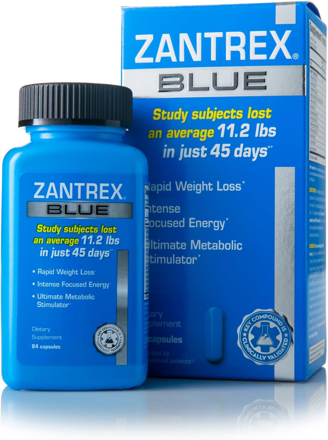 Blue - Weight Loss Supplement Pills - Weight Loss Pills - Weightloss Pills - Dietary Supplements for Weight Loss - Lose Weight Supplement - Energy and Weight Loss Pills - 84 Count