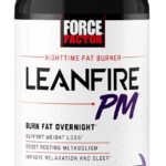 Force Factor LeanFire PM Weight Loss Pills for Women & Men, Fat Burner & Overnight Weight Loss Pills to Burn Fat, Boost Metabolism, Improve Sleep, Powerful Formula for Incredible Results, 60 Capsules