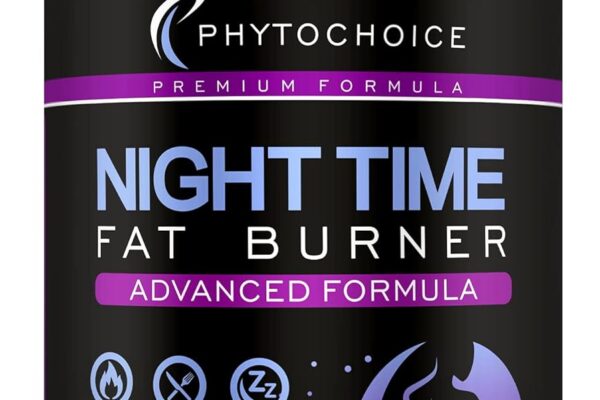 Night Time Weight Loss Pills -Carb Blocker Appetite Suppressant with Melatonin-Fat Burner Diet Pills that Work Fast for Women-Nighttime Metabolism Booster-Overnight Fat Burning Pills-1 Pack