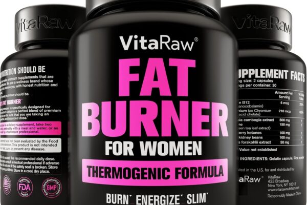 Weight Loss Pills for Women, Diet Pills for Women, The Best Fat Burners for Women, This Thermogenic Fat Burner is a Natural Appetite Suppressant & Metabolism Booster Supplement, Helps Reduce Belly Fat